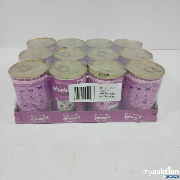 Artikel Nr. 961430: Whiskas Salmon Adult 12x400g 