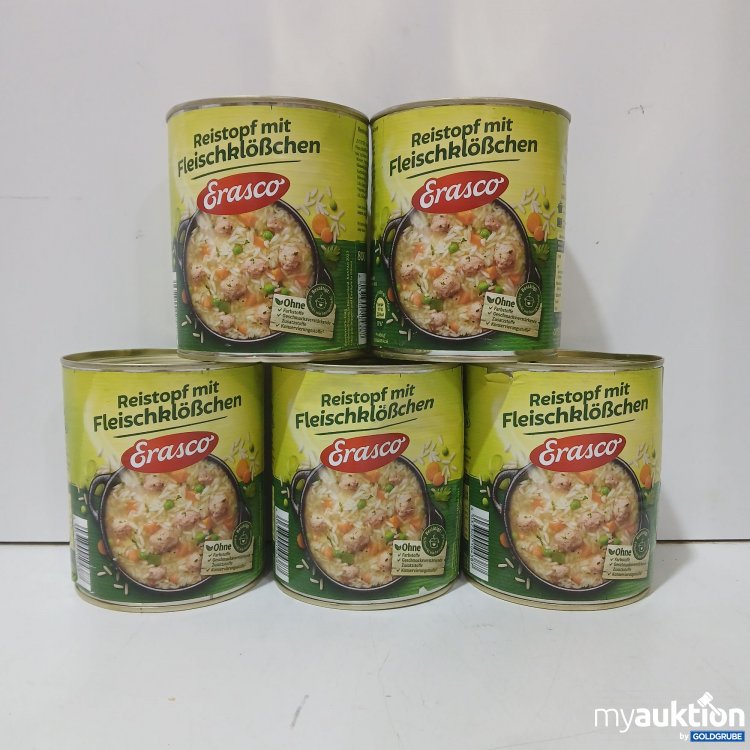 Artikel Nr. 970430 Artikel Nr. 970430: Erasco Reistopf mit Fleischklößchen 5×800g