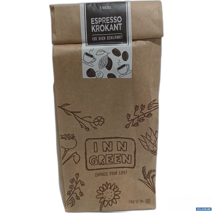 Artikel Nr. 973430: Inn Green Espresso Krokant 5 Riegel 