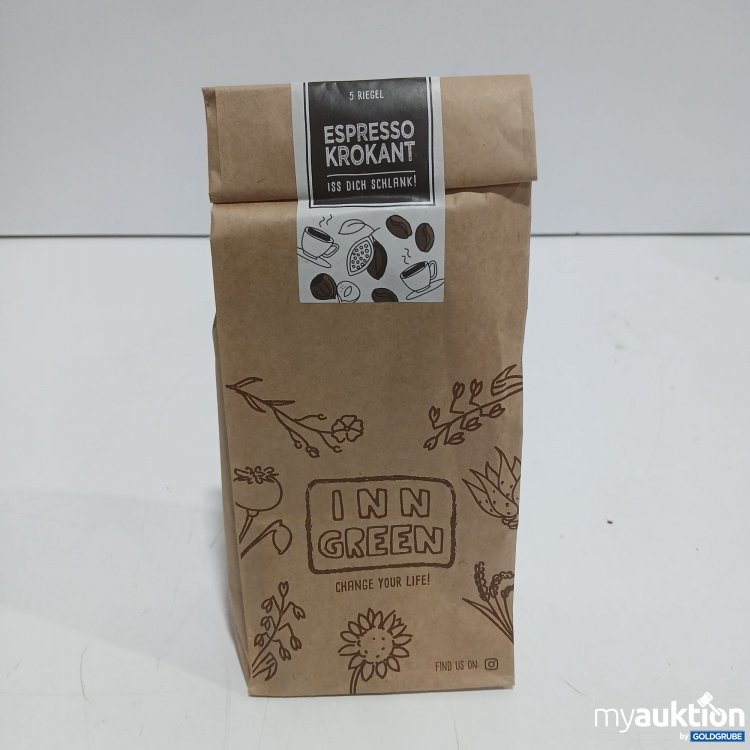 Artikel Nr. 973430: Inn Green Espresso Krokant 5 Riegel 