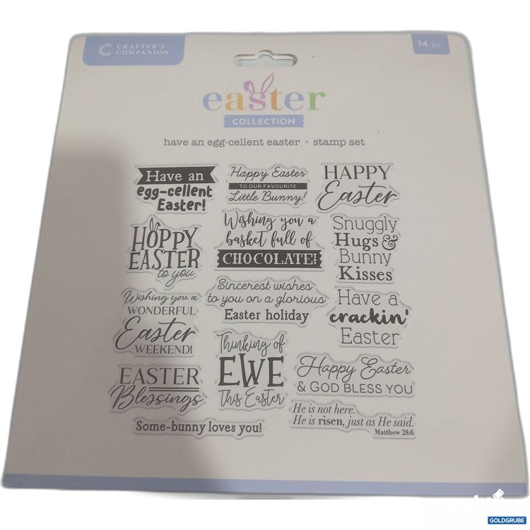 Artikel Nr. 996430 Artikel Nr. 996430: Crafter's Company easter collection stamp set 14Pc