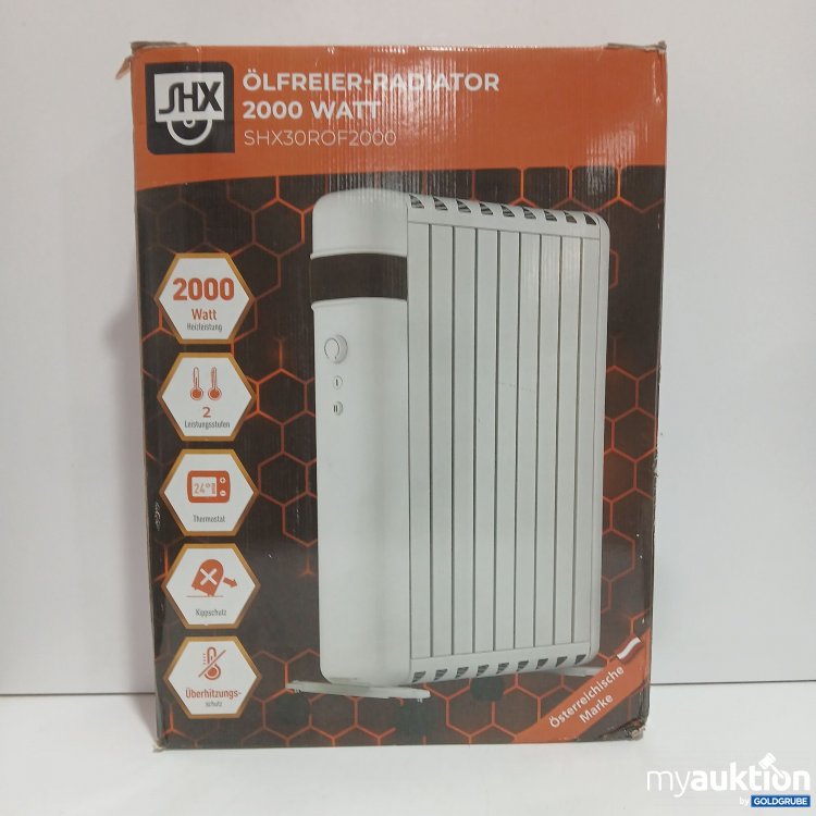 Artikel Nr. 445431: SHX Ölfreier-Radiator 2000W, Model.No. SHX30ROF2000