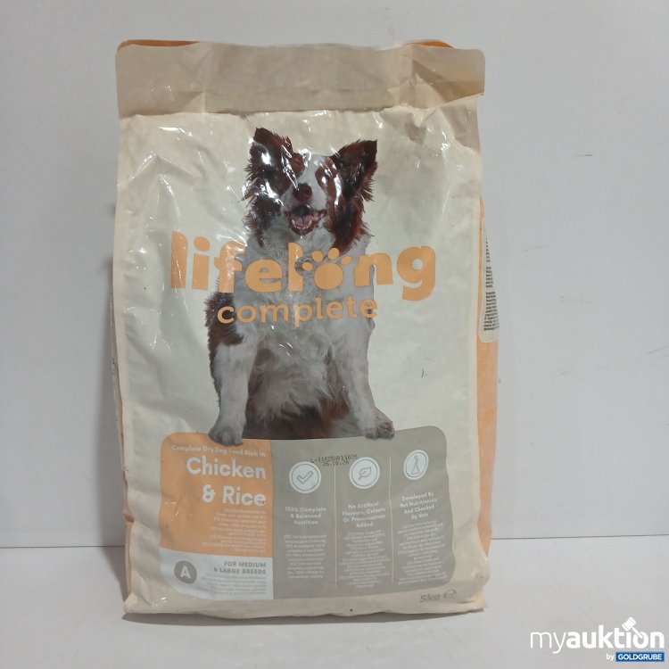 Artikel Nr. 845431 Artikel Nr. 845431: Lifelong complete Hundefutter Chicken&Rice 5kg