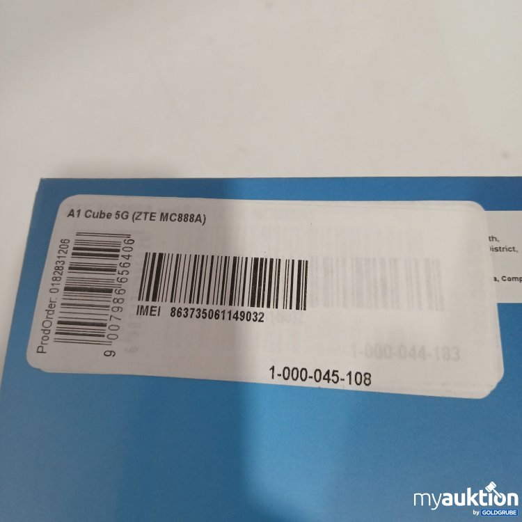 Artikel Nr. 867431 Artikel Nr. 867431: ZTE A1 Cube 5G MC888A