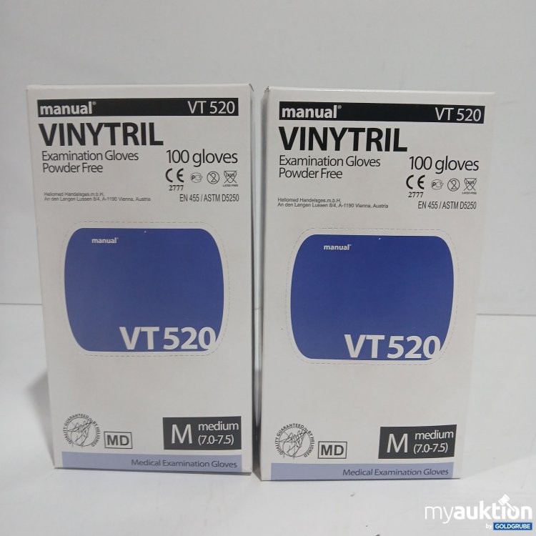 Artikel Nr. 876431: Vinytril Handschuhe PowderFree M je 100Stk 