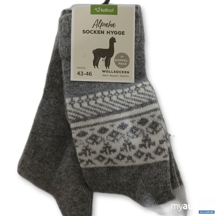Artikel Nr. 899431: Fellhof Alpaka Socken Hygge Wollsocken 43-46