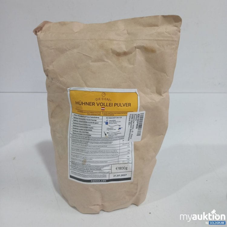 Artikel Nr. 959431: Die Eierei Hühner Vollei Pulver 800g 