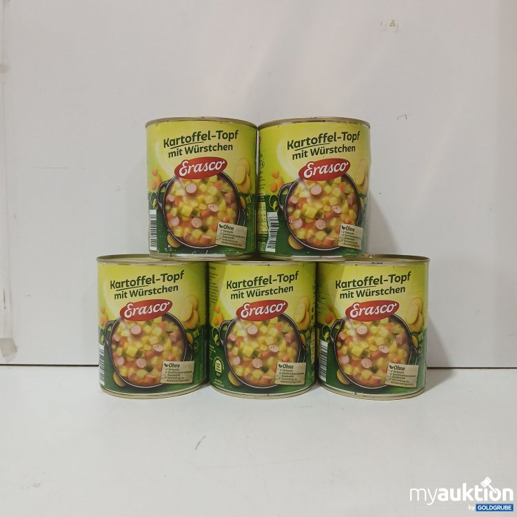Artikel Nr. 970431 Artikel Nr. 970431: Erasco Kartoffel-Topf mit Würstchen 5×800g