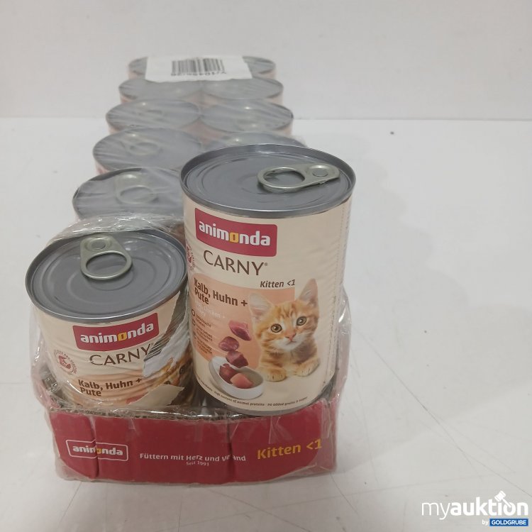 Artikel Nr. 998431: Animonda Carny Kitten Kalb Huhn Pute 12×400g 