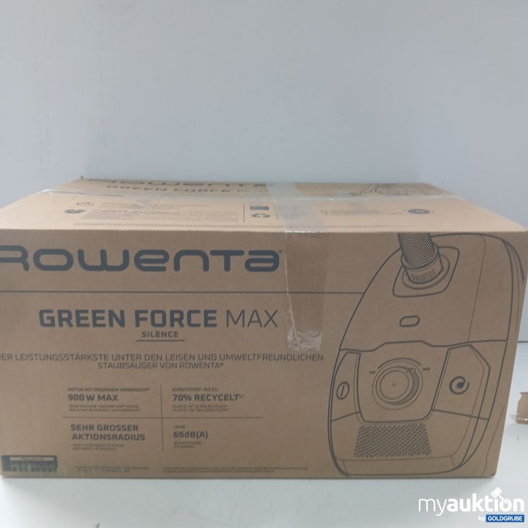 Artikel Nr. 447432 Artikel Nr. 447432: Rowenta Green Force Max Silence Staubsauger 900W