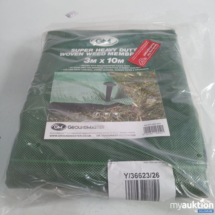 Artikel Nr. 461432: GM Super Heavy Duty Woven Weed Membrane 3m x 10m 