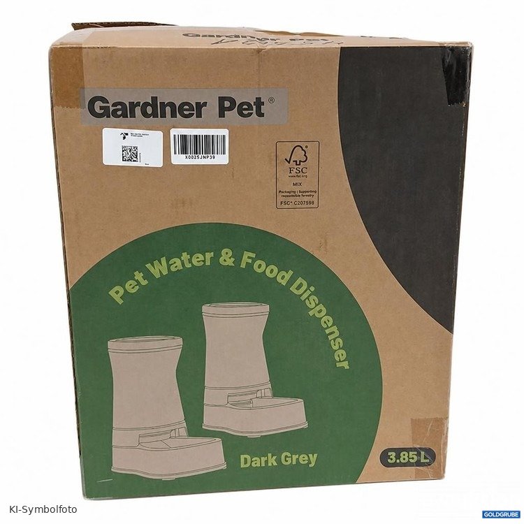 Artikel Nr. 470432: Gardner Pet Water & Food Dispenser 3,85 l Dark Grey