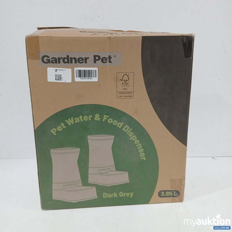 Artikel Nr. 470432: Gardner Pet Water & Food Dispenser 3,85 l Dark Grey