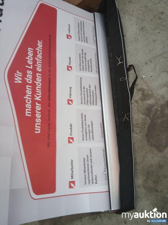 Artikel Nr. 518432: RollUp Vision Werte Haus Werbung 