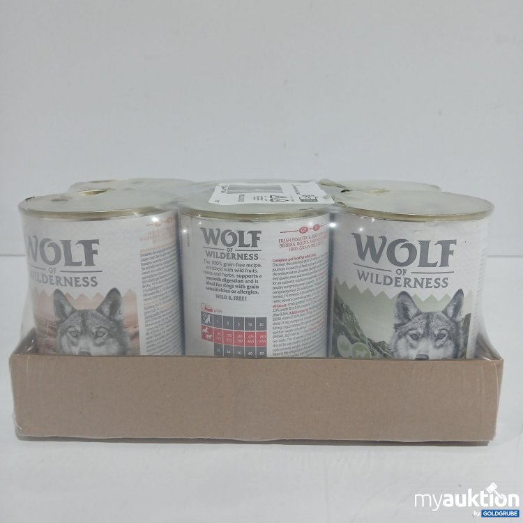 Artikel Nr. 845432 Artikel Nr. 845432: Wolf of Wilderness poultry based Adult Mix 6x400g