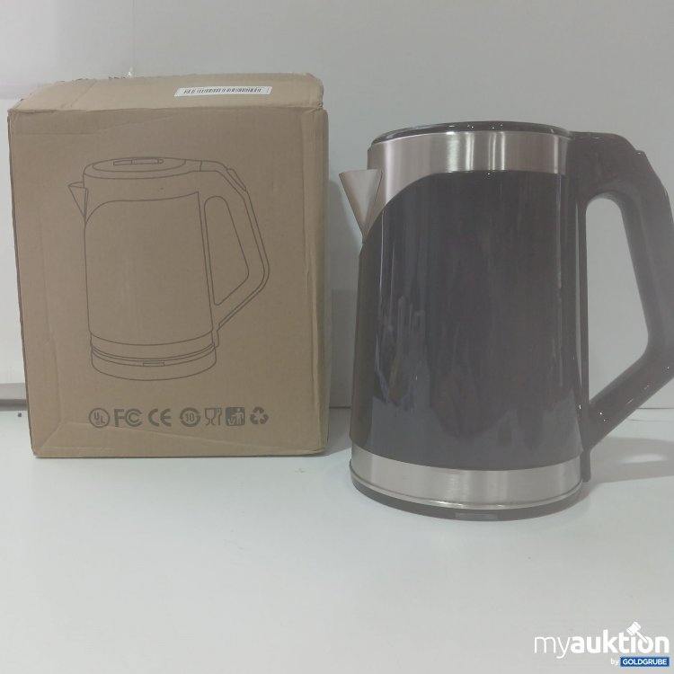 Artikel Nr. 846432: Elektrik Kettle Schwarz Chrom Kanne Tee ,Kaffe
