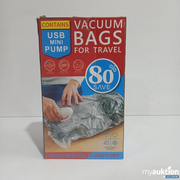 Artikel Nr. 856432 Artikel Nr. 856432: Vacuum Bags for Travel USB Mini Pump
