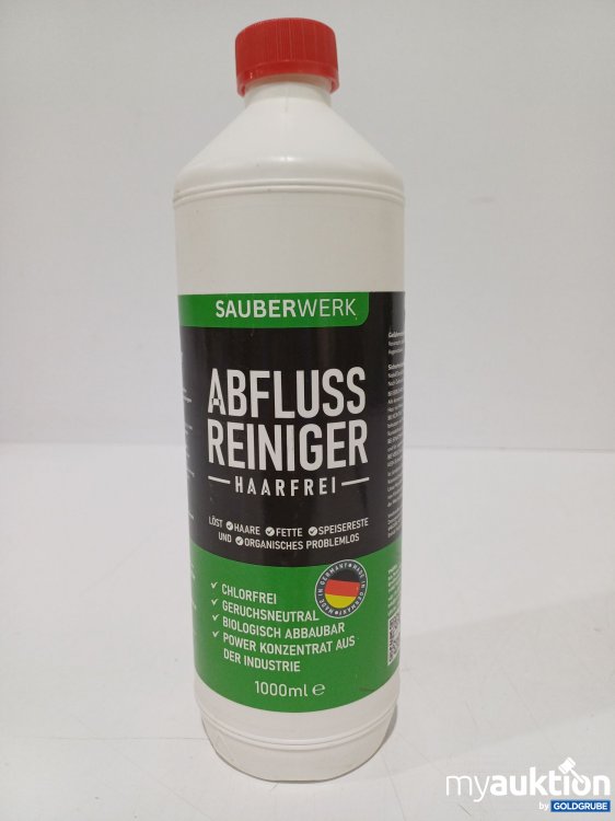 Artikel Nr. 877432 Artikel Nr. 877432: Sauberwerk Abflussreiniger Haarfrei 1000ml