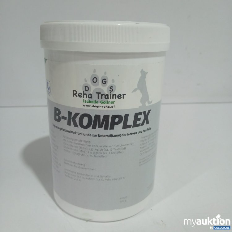 Artikel Nr. 882432: Reha Trainer B-Komplex Ergänzungsfuttermittel für Hunde 500g 