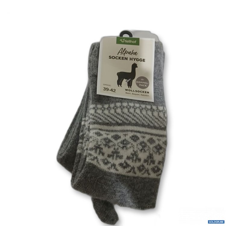 Artikel Nr. 899432: Fellhof Alpakasocken Hygge Doppel-Pack 39-42