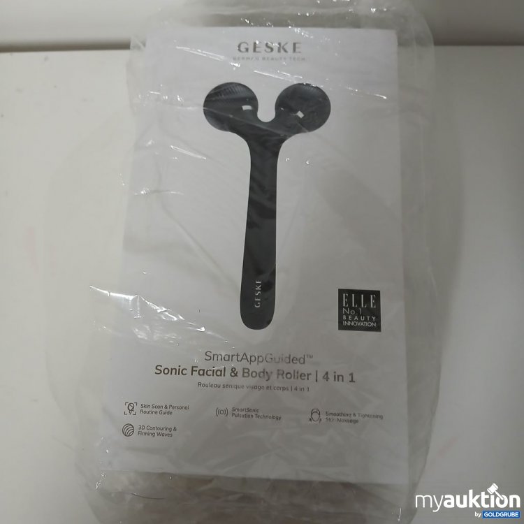Artikel Nr. 919432: GESKE SmartAppGuided Sonic Facial & Body Roller 4 in 1