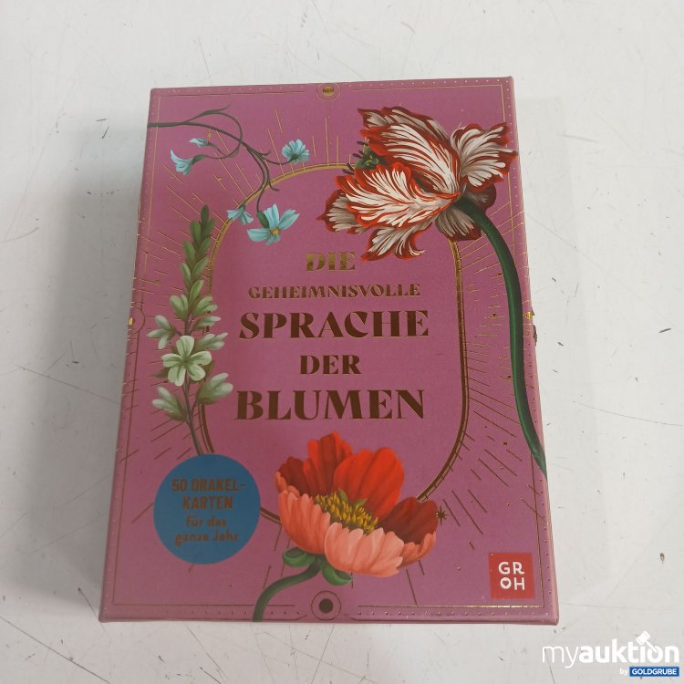 Artikel Nr. 932432 Artikel Nr. 932432: Die Geheimnisvolle Sprache der Blumen 50 Orakelkarten