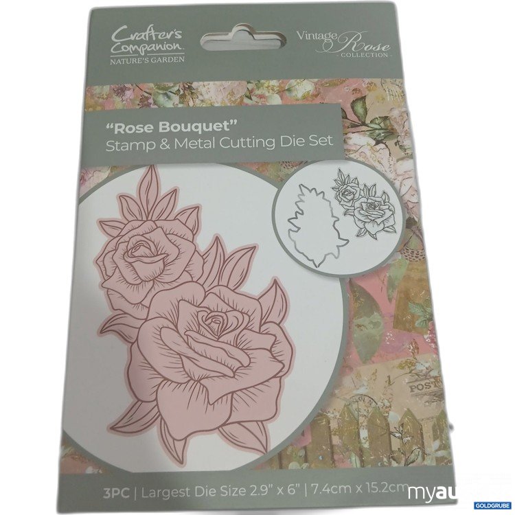 Artikel Nr. 996432: Crafter's Companion "Rose Bouquet" 3Pcs 