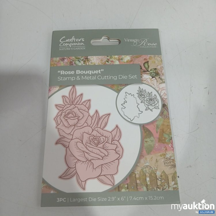 Artikel Nr. 996432: Crafter's Companion "Rose Bouquet" 3Pcs 