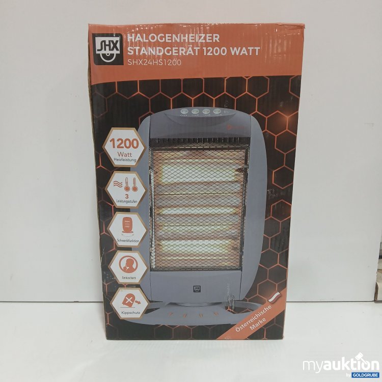 Artikel Nr. 445433: SHX Halogenheizer Standgerät 1200 Watt, Model.No. SHX24HS1200