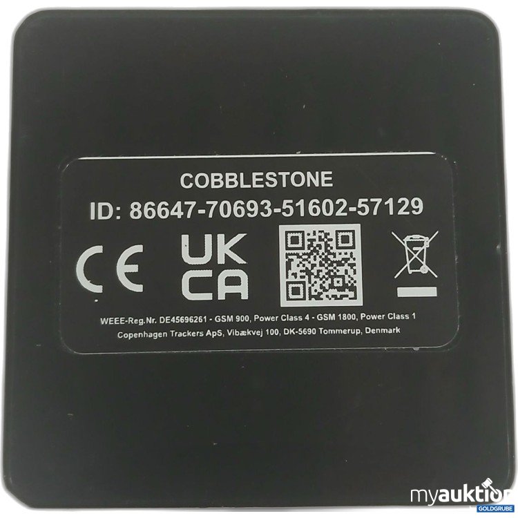 Artikel Nr. 446433 Artikel Nr. 446433: Coppenhagen Trackers Cobblestone GPS-Tracker