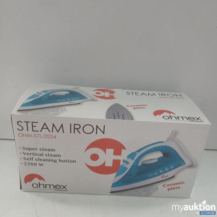 Artikel Nr. 447433 Artikel Nr. 447433: ohmex Steam Iron OHM-STI-2024 2200W