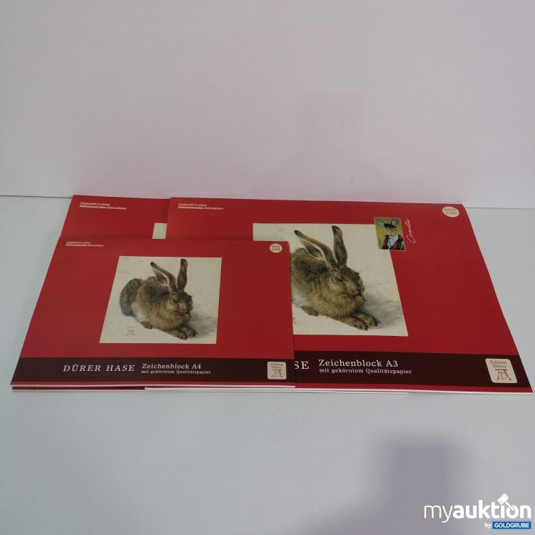 Artikel Nr. 792433 Artikel Nr. 792433: Dürer Hase Zeichenblock 2xA3 und 1xA4