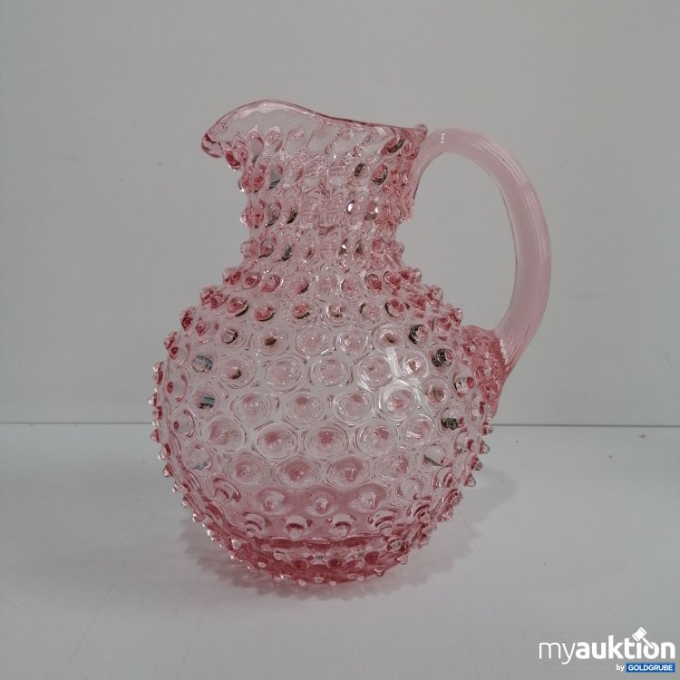 Artikel Nr. 832433 Artikel Nr. 832433: Paris Hobnail mundgeblasener Krug Rosa 2L, 22cm
