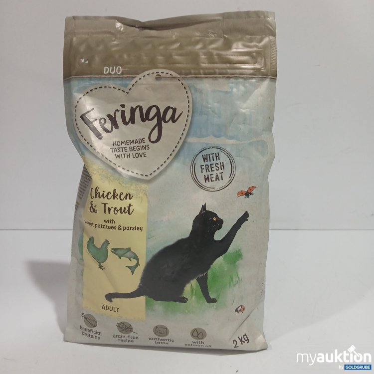 Artikel Nr. 882433: Feringa Chicken & Trout Katzenfutter 2kg 