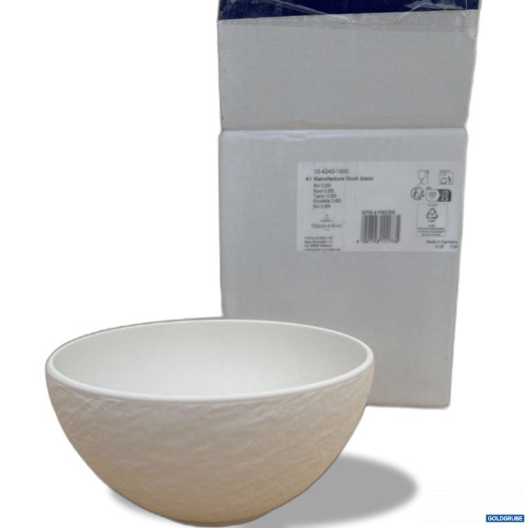 Artikel Nr. 921433: Villeroy & Boch Manufacture Rock blanc Schüssel 0.65 l