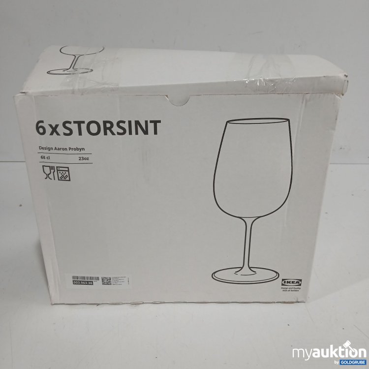 Artikel Nr. 956433: Ikea 6xStorsint 68cl 003.963.36 