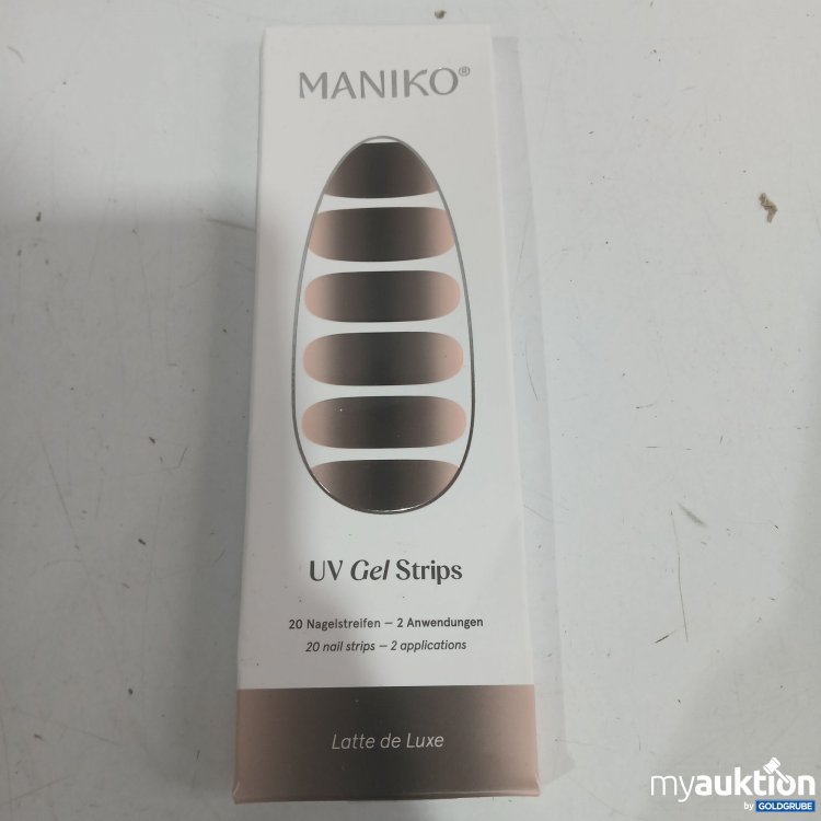 Artikel Nr. 960433: Maniko UV Gel Strips 20x Latte de Luxe 
