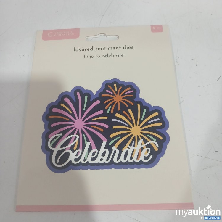 Artikel Nr. 996433: Crafter's Companion layered sentiment dies 6Pcs 