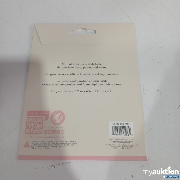 Artikel Nr. 996433: Crafter's Companion layered sentiment dies 6Pcs 