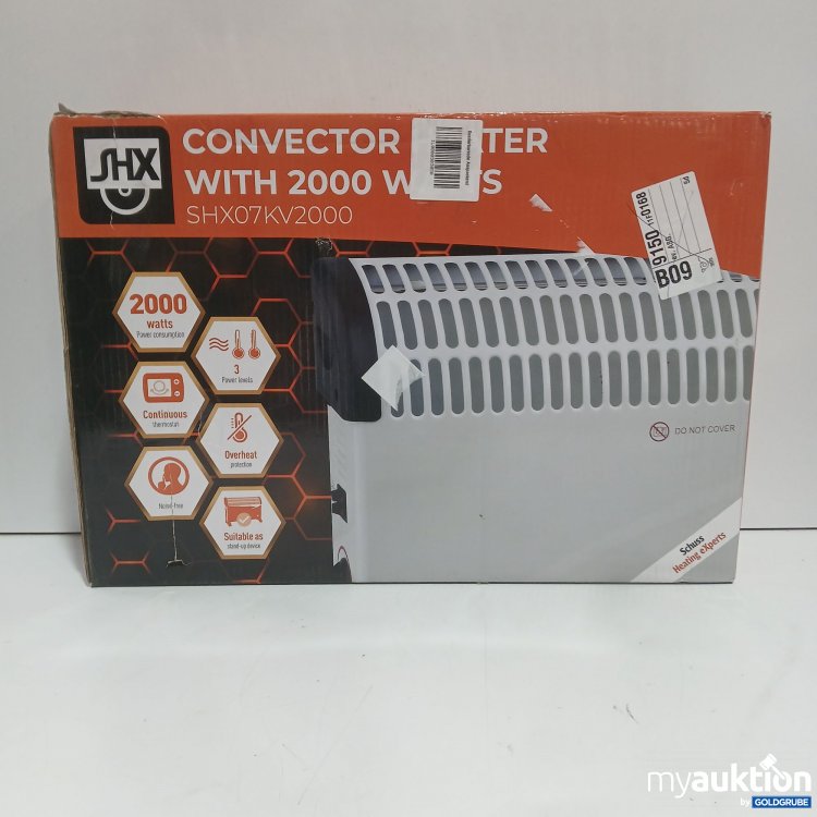 Artikel Nr. 445434: SHX Convector Heizer Mit 2000 Watt, Model.No. SHX07KV2000
