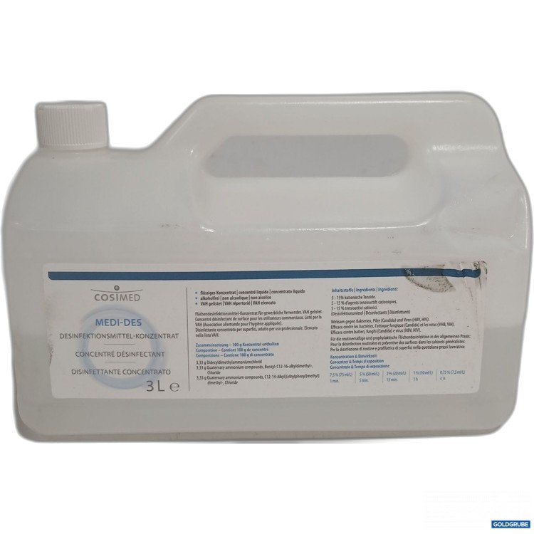 Artikel Nr. 524434: Cosimed Desinfektionsmittel Konzentrat 3L 