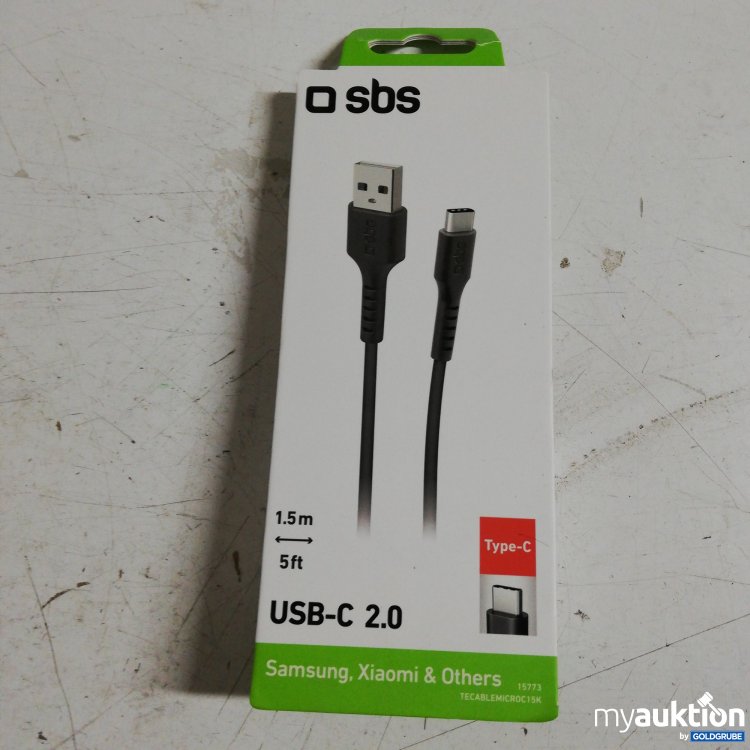 Artikel Nr. 717434: Sbs USB-C Ladekabel 