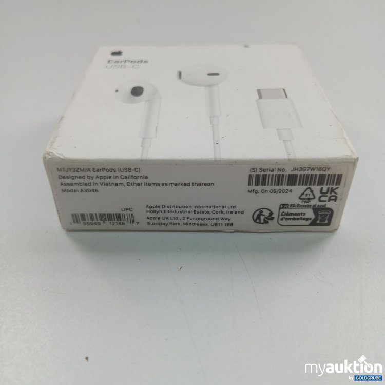 Artikel Nr. 843434 Artikel Nr. 843434: Apple EarPods USB-C