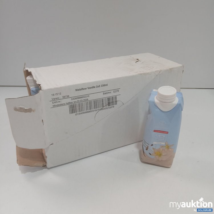 Artikel Nr. 868434 Artikel Nr. 868434: Metaflow Vanille Stoffwechselshake 10x330ml
