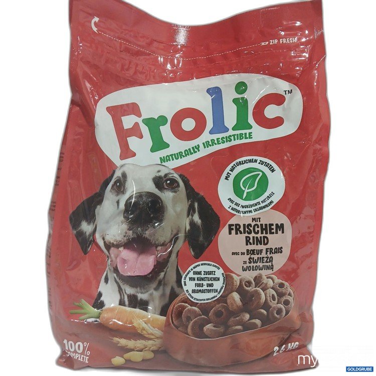 Artikel Nr. 882434: Frolic Hundefutter mit frischem Rind 2,6kg 