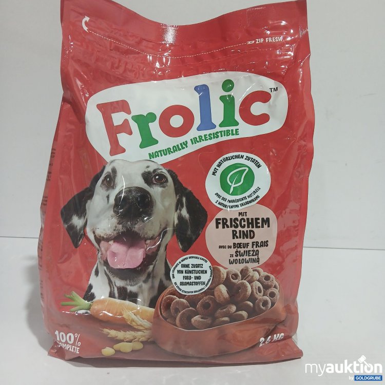 Artikel Nr. 882434: Frolic Hundefutter mit frischem Rind 2,6kg 