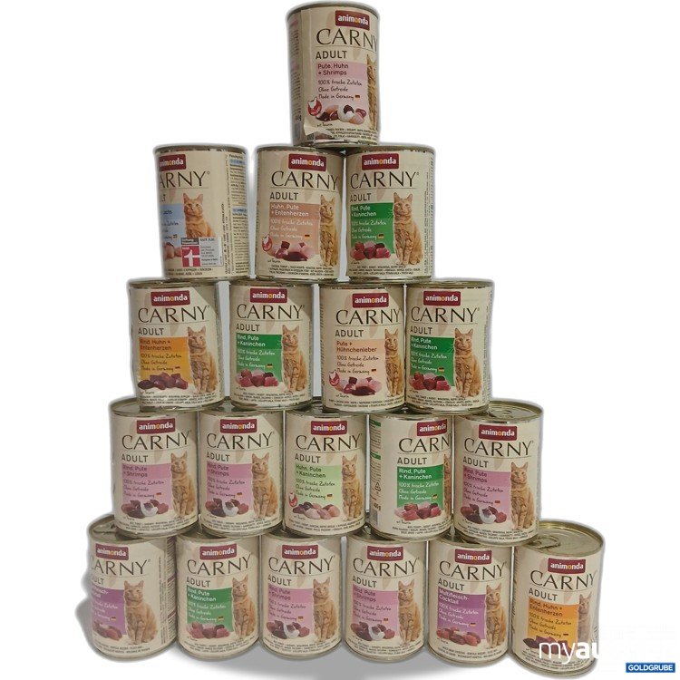 Artikel Nr. 885434: Animonda Carny Adult Katzenfutter diverse Sorten 19x400g 