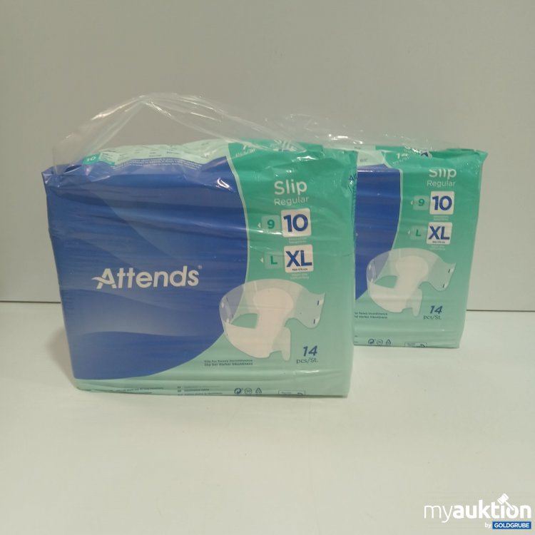 Artikel Nr. 887434 Artikel Nr. 887434: Attends Slip Regular 10(XL 150-175cm) 2er Pack x14 Stück
