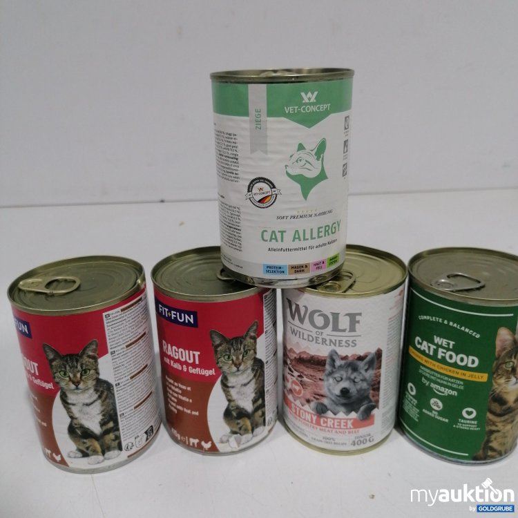 Artikel Nr. 896434: Diverses Katzenfutter 5x400g