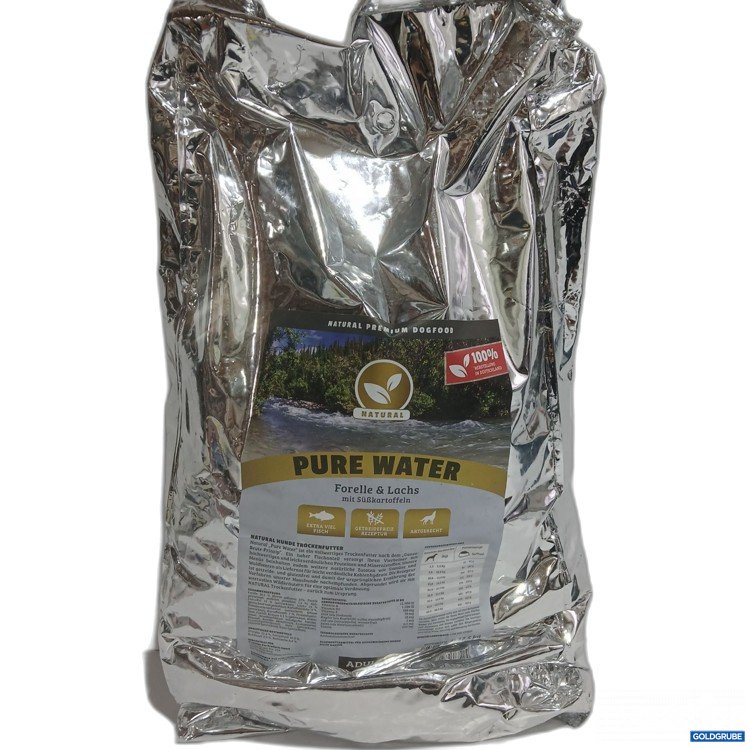 Artikel Nr. 897434: Pure Water Hundefutter Forelle & Lachs mit Süßkartoffeln 12,5kg 